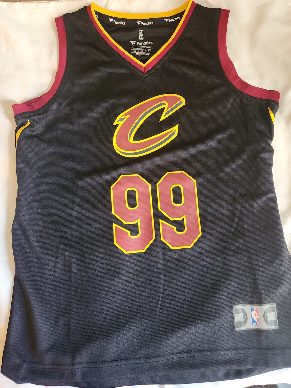 Fanatics Cleveland Cavaliers Youth #99 Black Jersey